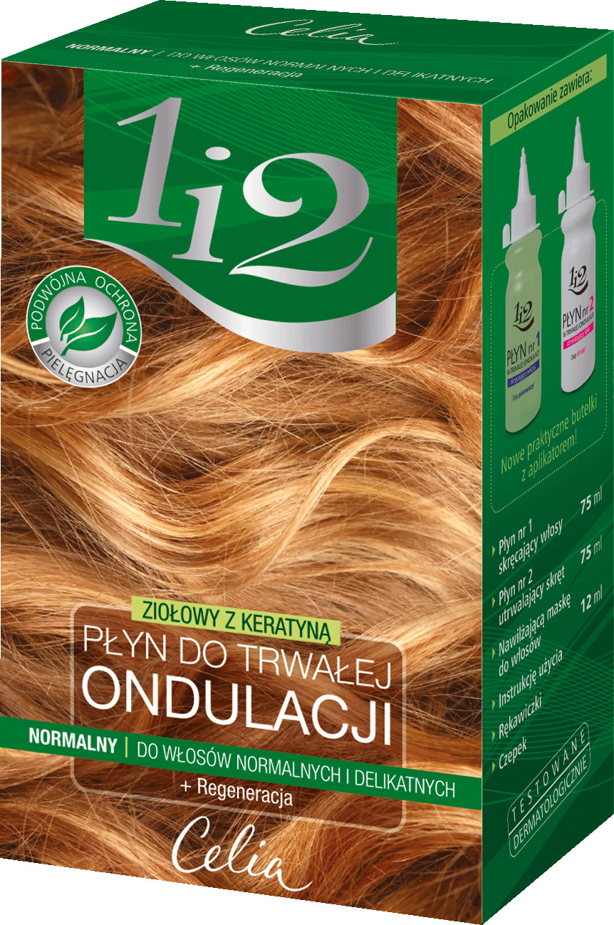 Celia 1i2 Płyn do trwałej ondulacji - normalny 160ml