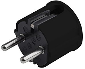 Meister wtyczka z tworzywa sztucznego, czarna, IP20, 7421120