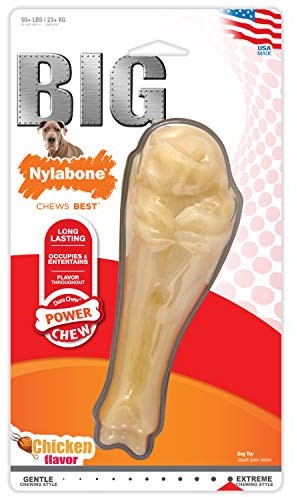 Nylabone Po właściwym Bone Big-gryzaki dla zabawek dla psów dużych ras  wytrzymała  Hunde kości, l