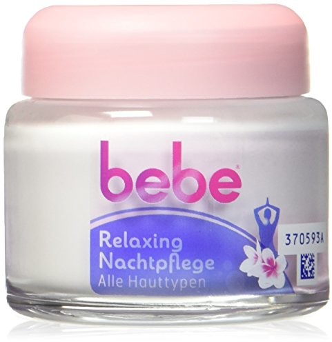 Bebe Relaxing odprężającą i miękka skóra/pielęgnacja/krem nawilżający koniec nocny krem   do 2 X 50 ML 90157