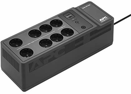 APC by Schneider Electric APC BE850G2-IT Back-UPS ES (8-krotna ochrona przed przepięciem, 2 x port ładowania USB) BE850G2-IT