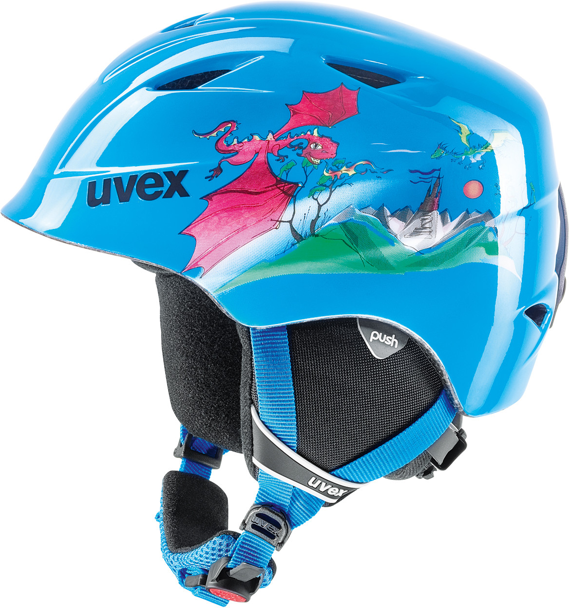 Uvex Airwing 2 Blue Dragon 46 50)