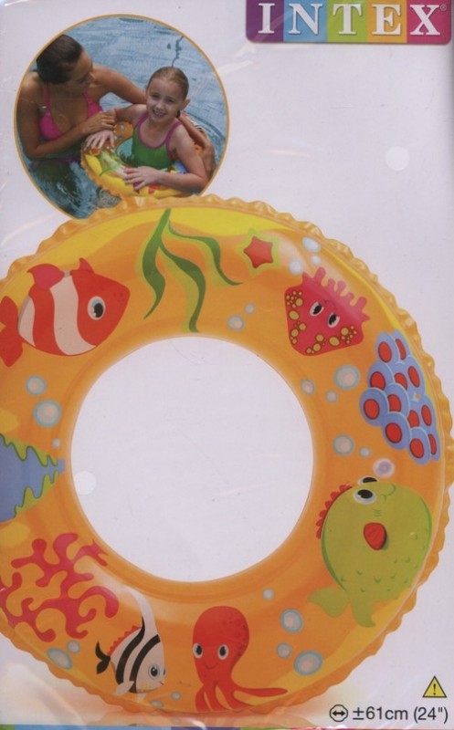 Intex Kółko do pływania 61 cm mix kolorów