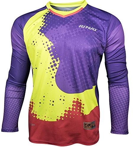 rinat hipernowa  Bramkarz Jersey unisex, w kolorze fioletowym/Neon/różowy, rozmiar L 2HNJA4-406-214 (2HNJA40-406-214)