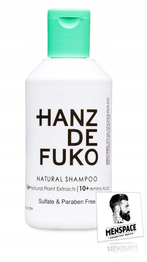 Hanz De Fuko Naturalny szampon do włosów 237 ml