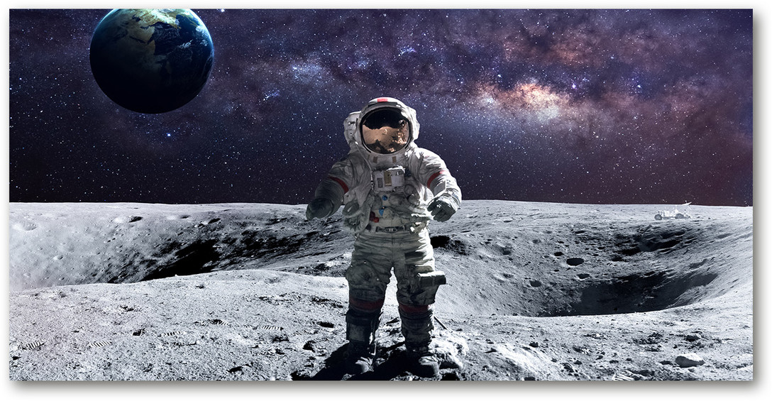 Foto obraz na ścianę akryl Astronauta