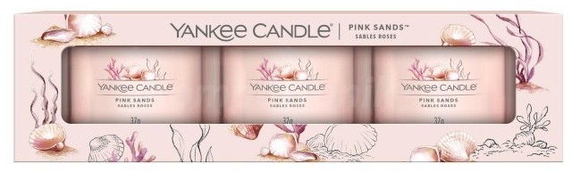 Yankee Candle Pink Sands świece mini 3 szt 1686361E