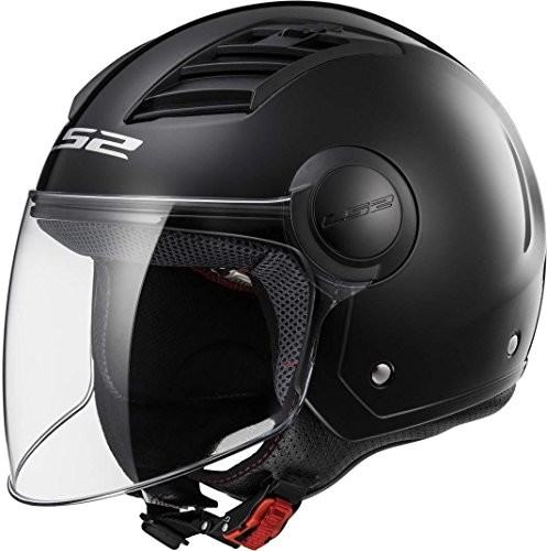 LS2 Airflow, kask motocyklowy, matowy, czarny, XS