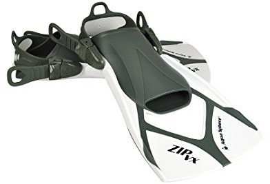 Aqua Sphere Zip VX treningowe płetwy do pływania, uniseks, szary, M ST145112