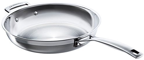 Le Creuset 96200228001100 3ply wiele warstw patelnia bez powłoki 28 cm 96200228001100