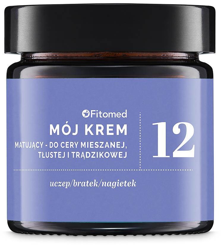 Fitomed Mój Krem No.12 matujący do cery mieszanej tłustej i trądzikowej 55g 98027-uniw
