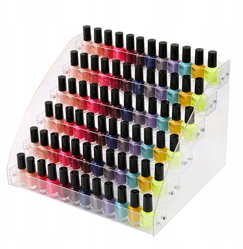 Stojak Ekspozytor Organizer Na Lakiery 6 Półek