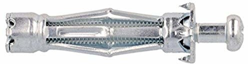 Molly Molly M16004-XJ kołek rozporowy do pustych przestrzeni metalowych, ze śrubami M5, szary, zestaw 5-częściowy M16004-XJ