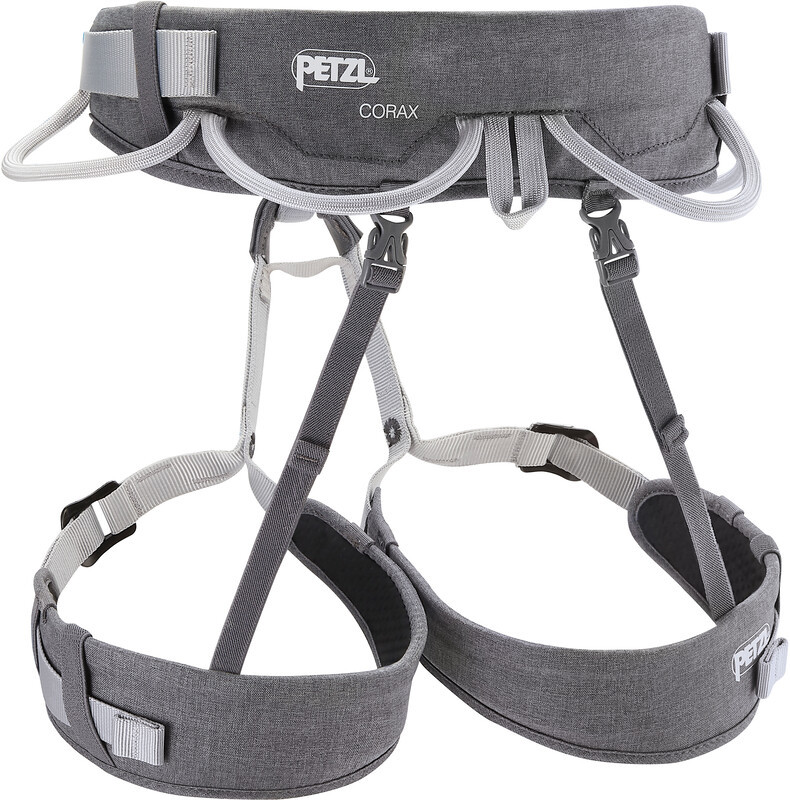 Petzl Corax Harness, grey 2 | 54-67cm 2021 Uprzęże biodrowe C051AA01