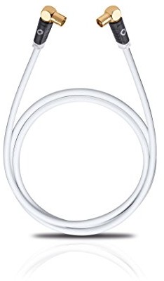 Oehlbach Transmission Edge kabel antenowy kątowy 90 stopni biały 2880