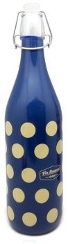 Vin bouquet Szklana butelka z klipsem do piwa, wina 1l marki Vin Bouquet FIV 271 Vin Bouquet FIV 271 Blue
