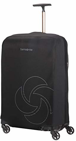 Zdjęcia - Pozostałe towary turystyczne Samsonite Pokrowiec na walizkę  Global Ta Foldable Luggage Cover L/M - blac 