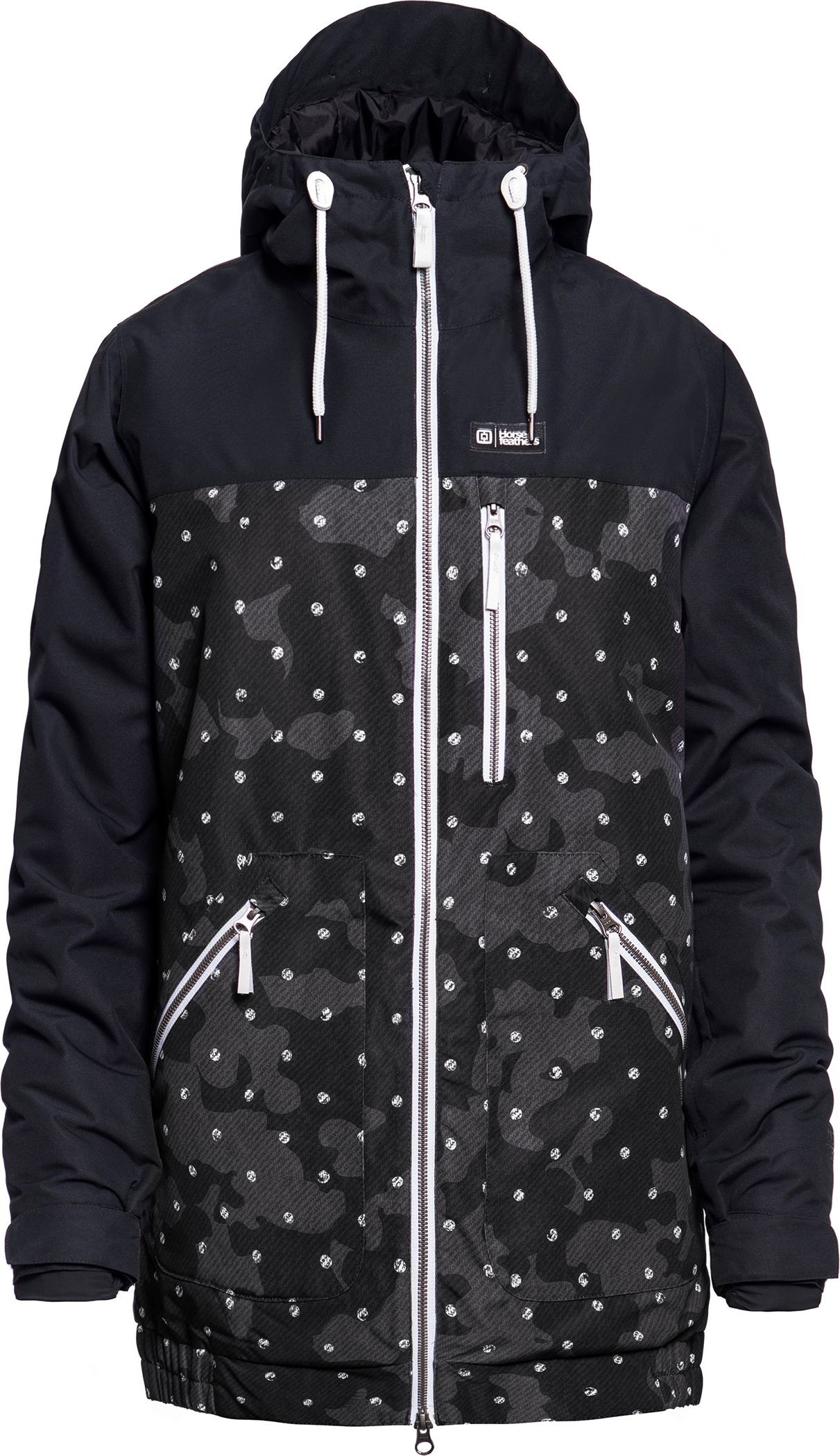 Horsefeathers kurtka zimowa damska INGRID JACKET dotted camo)