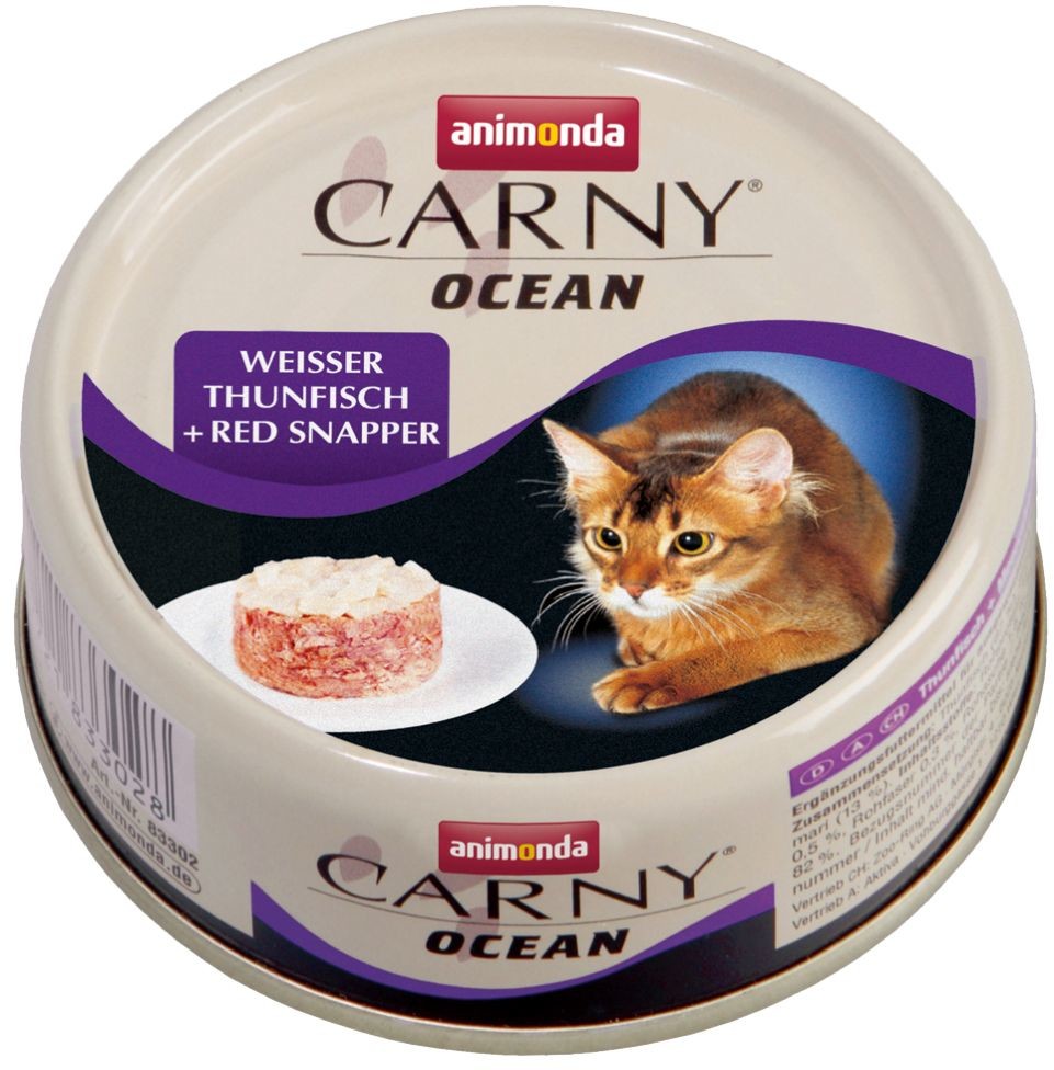 Animonda Carny Korzystny zestaw Carny Ocean, 24 x 80 g - 4 smaki, Mieszany pakiet