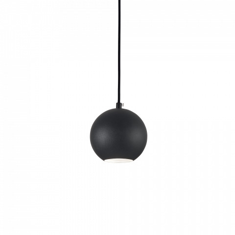 Ideal Lux Lampa wisząca Mr Jack SP1 Small 231259 pojedyńcza oprawa świetlna w kolorze czarnym 231259