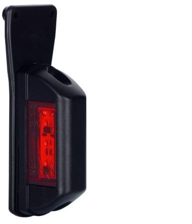 HORPOL SP J Lampa obrysowa biało-czerwona hor 63 wisząca diodowa prawa 12/24v ld 731 przewód płaski 2x0,75 mm 0,5 m) AMI-LD 731/P