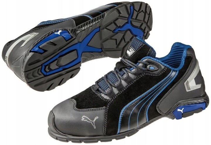 PUMA Wytrzymałe Buty Ochronne Rozmiar 43 Puma BHP Robocze Sportowe