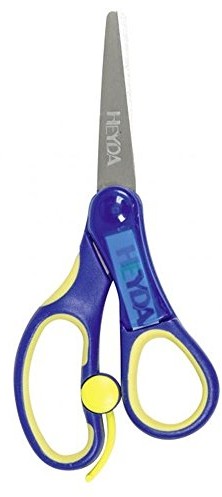 Baier & Schneider Heyda 2048079 nożyczki do skórek Soft-Touch dla dzieci 13,5 cm z wkładką Soft-Touch okrągły)