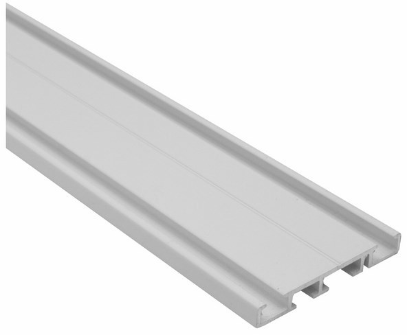 Szyna sufitowa aluminiowa 2-torowa biała 150 cm