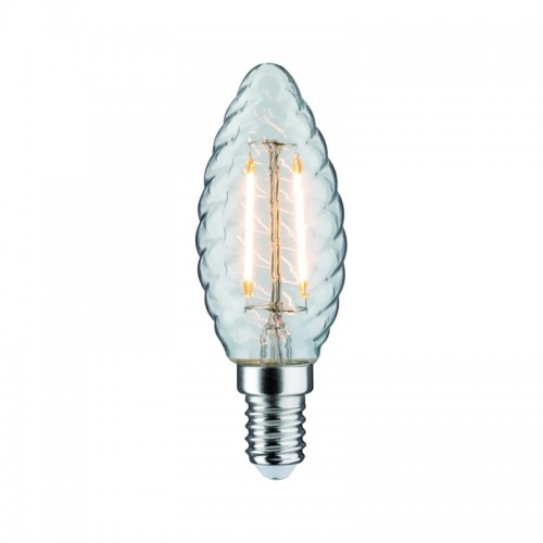 Paulmann LED świeca skr 450lm E14 4,7W Przezr2700K 230V 28707