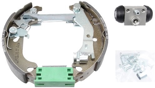 ABS All Brake Systems ABS 111452 zestaw szczęk hamulcowych, komplet z cylindrem 111452