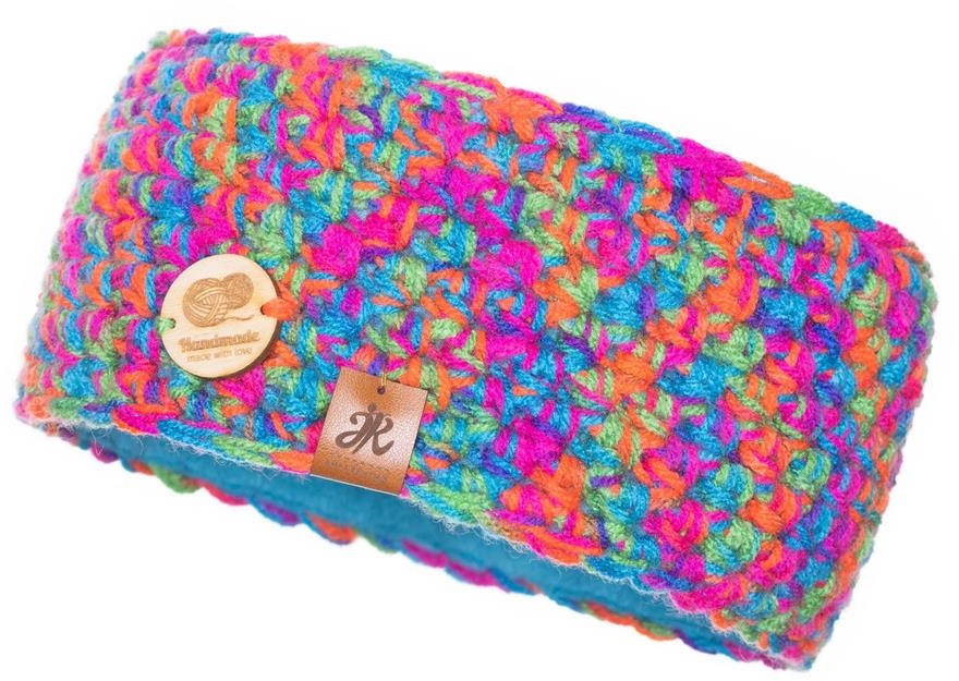 Niezwykle ciepła opaska na głowę Handmade