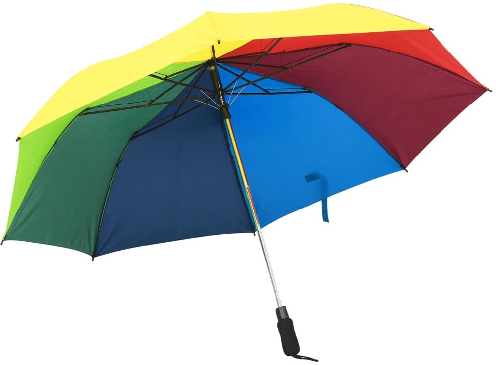 vidaXL Parasolka automatyczna, kolorowa, 124 cm vidaXL