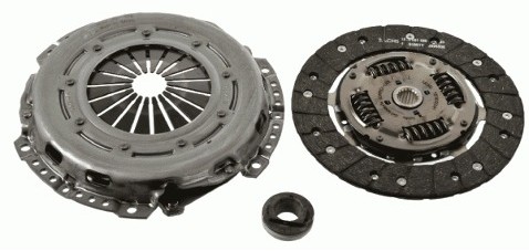 SACHS ZESTAW SPRZĘGŁA  3000950005 CITROEN C3/C4/PEUGEOT 308/5008 1,6 16V 09-