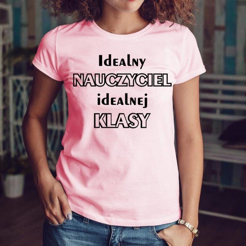 Poczpol Idealny nauczyciel idealnej klasy - koszulka damska PRZPOC-6-2875
