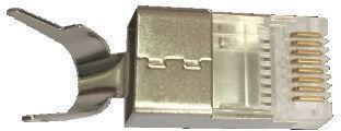 MicroConnect MicroConnect Wtyczka RJ45 MP8P8C CAT7 10 sztuk KON513-10