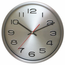 Atrix Zegar aluminiowy z metalową tarczą #3 AL02M4