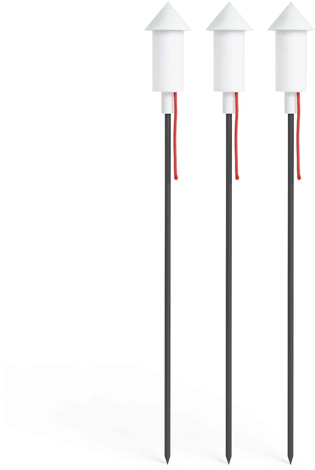 Fatboy PRET A RACKET - Lampa do wbicia Solarna (3 sztuki) Wys.125cm 103921