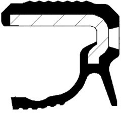 CORTECO Pierścień uszczelniający wału, wał korbowy CORTECO 19036599B