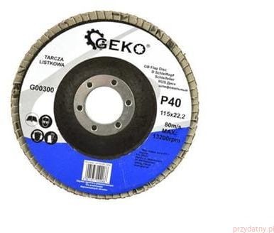 Geko Tarcza listkowa 115mm P36 G00310