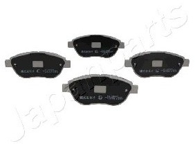 JAPANPARTS Zestaw klocków hamulcowych, hamulce tarczowe PA-0080AF