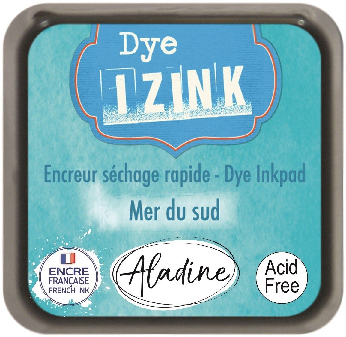 Aladine Tusz błyskawiczny do papieru, lazurowy