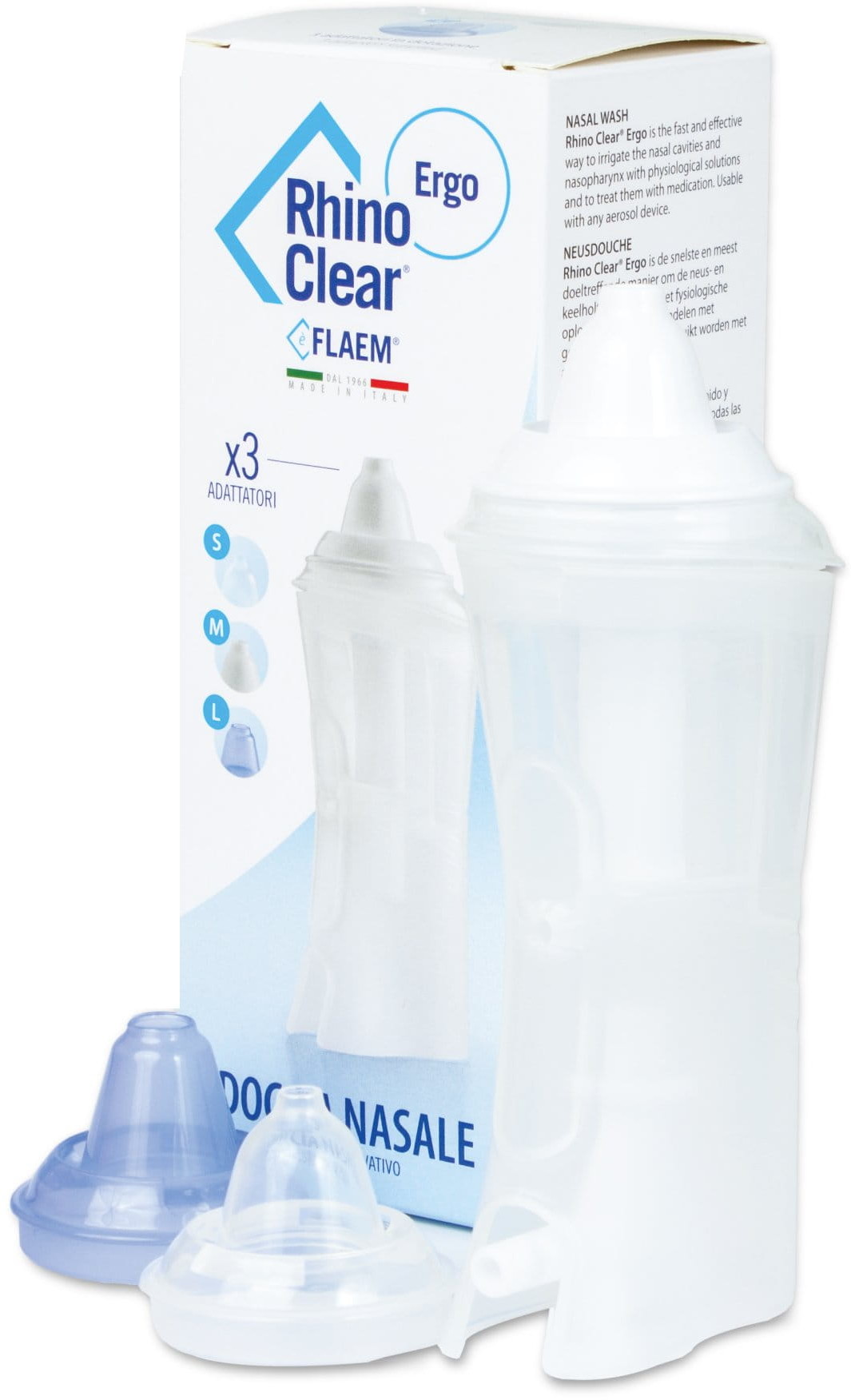 Flaem Nuova Nebulizator do oczyszczania zatok Nuova Rhino Clear Ergo do sterylizacji