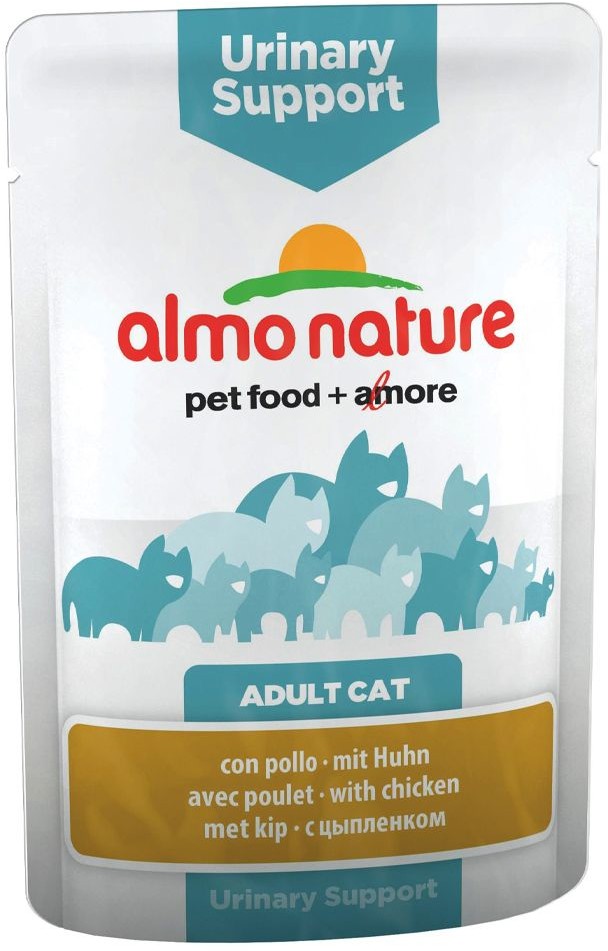 Almo Nature Urinary Support karma dla kota saszetki 24 x 70 g Pakiet mieszany