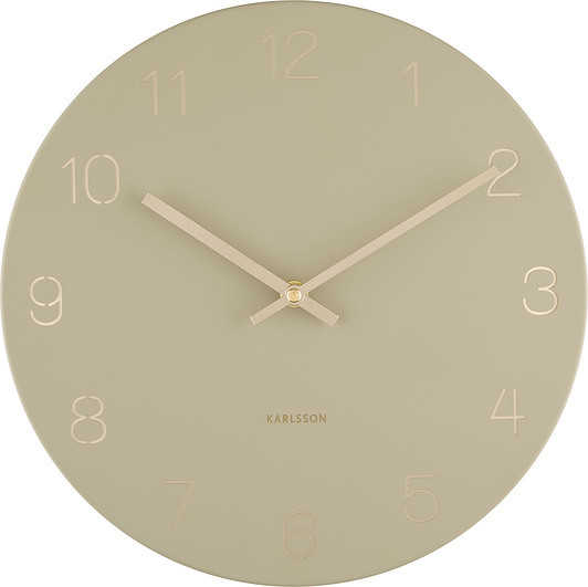 Karlsson 5788OG stylowy zegar ścienny, śr. 30 cm