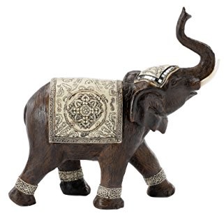 Pajoma 16945 figurka słoń omysha, żywica syntetyczna, wysokość 15 cm 16945