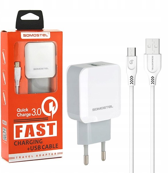 Motorola Ładowarka Kabel Micro Usb do Moto E5 Plus