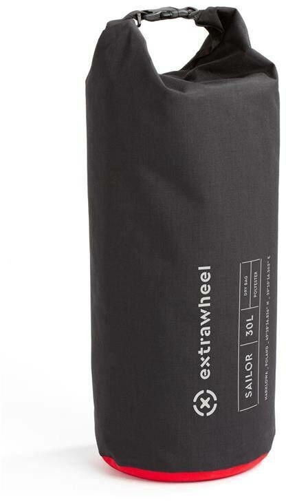 Extrawheel EXTRAWHEEL Worek SAILOR czeno-czerwony 30L POLYESTER