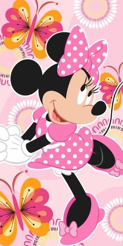 Ręcznik bawełniany Myszka Minnie 70x140 cm Mickey