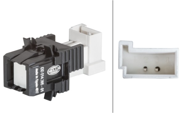 HELLA Włącznik świateł STOP 6DD 014 395-011 6DD 014 395-011
