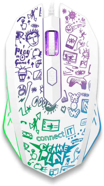 Connect IT Doodle White Limited Edition CMO 1144 DD
